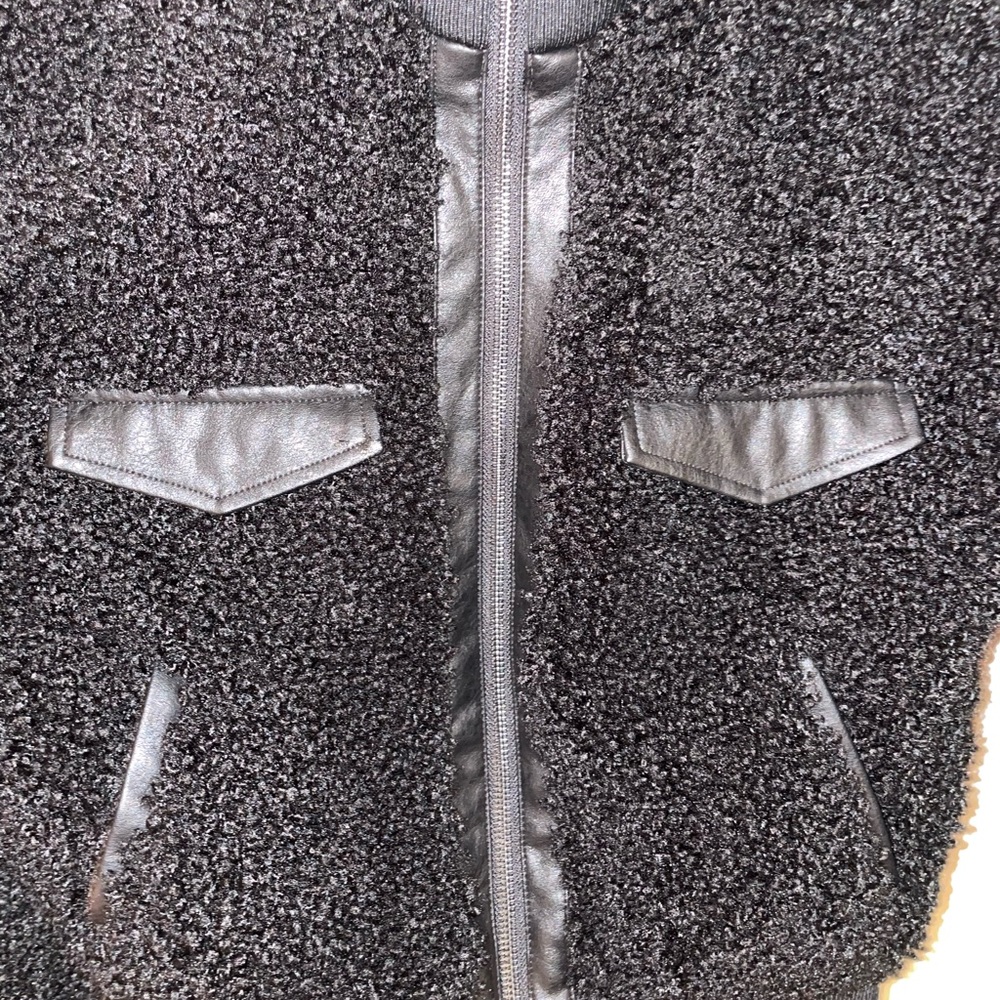 Express Teddy Jacket (Black) - image 4